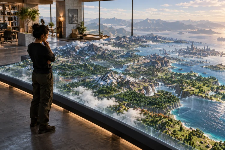 How Modern Game Engines Handle Massive Real-Time Virtual Worlds